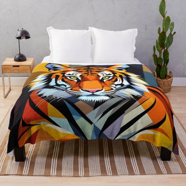 Item preview, Tiger Resting designed and sold by ChanceTwoArt.