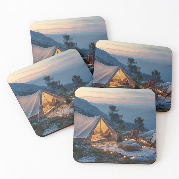 Item preview, Camping in Greece designed and sold by SynthPopCreate.