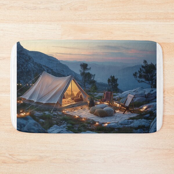 Item preview, Camping in Greece designed and sold by SynthPopCreate.