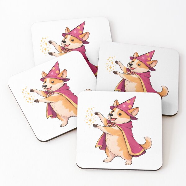 Item preview, Cute Wizard Corgi – Magical Dog Illustration designed and sold by Senkov.