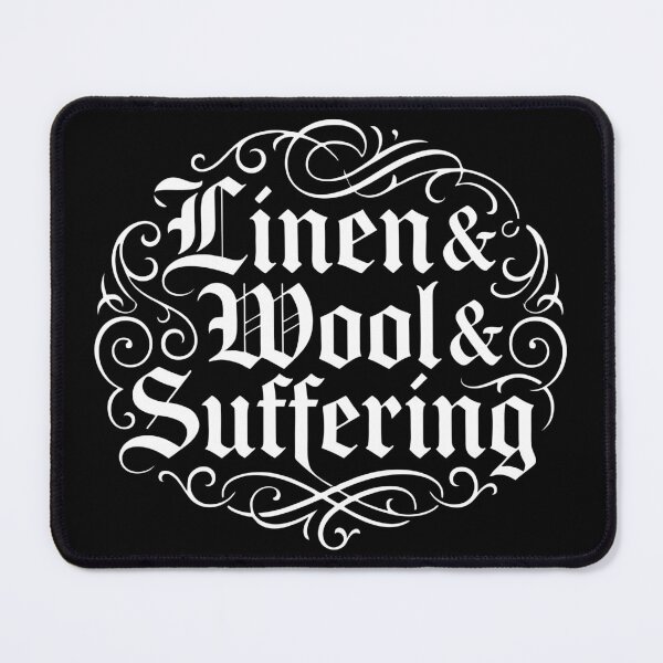 Item preview, Rosette Linen Wool Suffering Badge designed and sold by Mark4Brave.