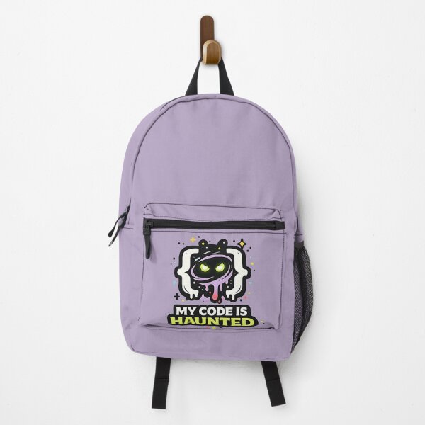 Item preview, My Code Is Haunted – Spooky Programmer Quote designed and sold by Cool Geeks.
