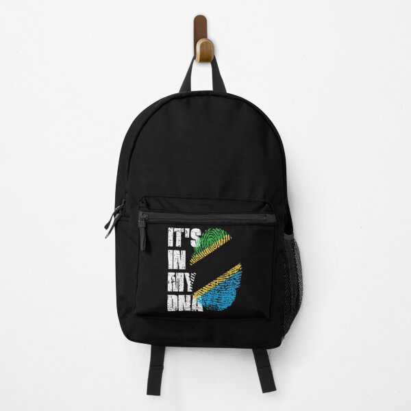 Item preview, IT'S IN MY DNA Tanzania Flag Roots designed and sold by CosmoKitsch.