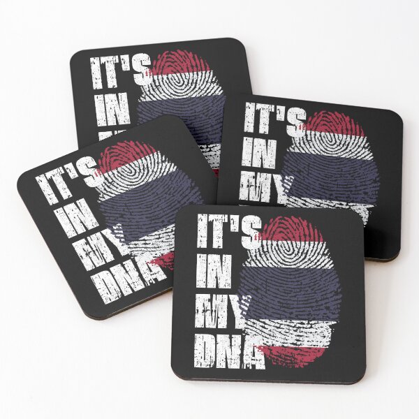 Item preview, IT'S IN MY DNA Thailand Flag Roots designed and sold by CosmoKitsch.
