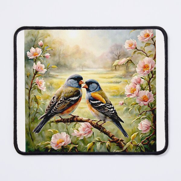 Item preview, Colorful Finch in Blooming Countryside #7 designed and sold by Helios Be. Lavsh.