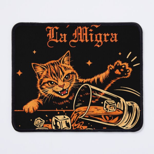 Item preview, Chinga La Migra Pro Immigration Human Rights Abolish Ice Cat designed and sold by Starry Night Creative Art.