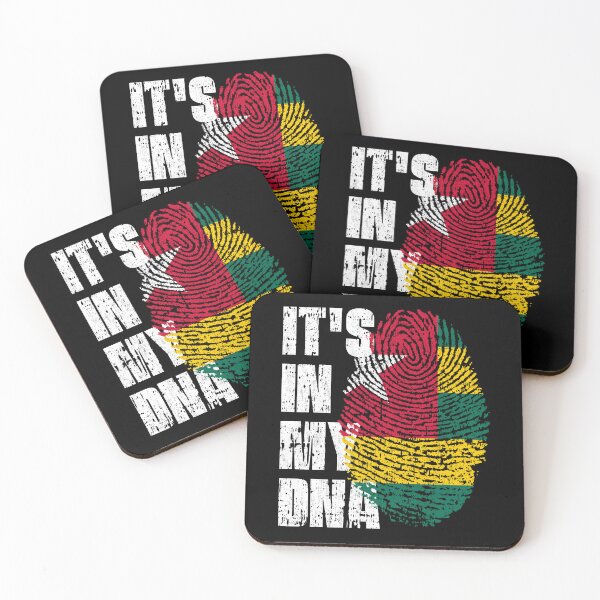 Item preview, IT'S IN MY DNA Togo Flag Roots designed and sold by CosmoKitsch.