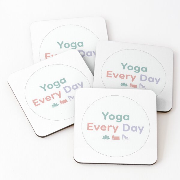 Item preview, Yoga Every Day T-Shirt – Yoga & Fitness Instructor Daily Practice Tee designed and sold by Muzgle.