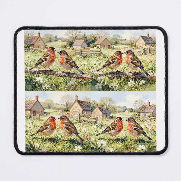 Item preview, Colorful Finch in Blooming Countryside #8 Bulk designed and sold by Helios Be. Lavsh.
