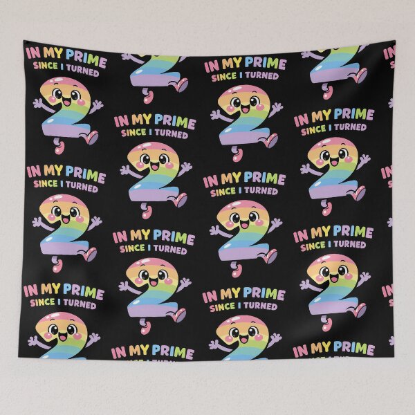 Item preview, In My Prime Since I Turned 2 Cute Math Humor Design designed and sold by TeeTimeTreasure.