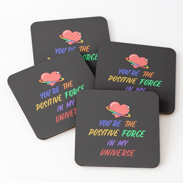 Item preview, You are the positive force in my universe designed and sold by AKreation.