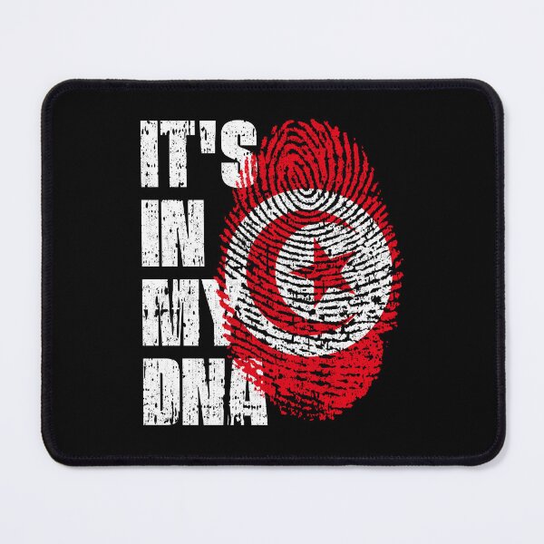 Item preview, IT'S IN MY DNA Tunisia Flag Roots designed and sold by CosmoKitsch.