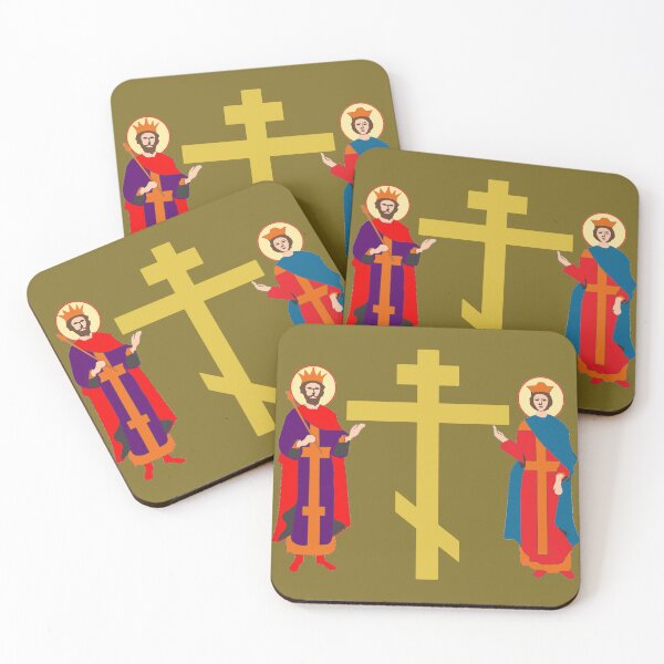 Item preview, Emperor and Empress Orthodox Christian Cross Simple designed and sold by Based History.