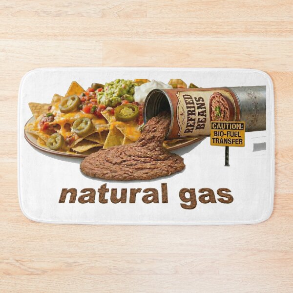 Item preview, Natural Gas comes from a can of refried beans with love and joy for all. designed and sold by Vexil-Ventures.