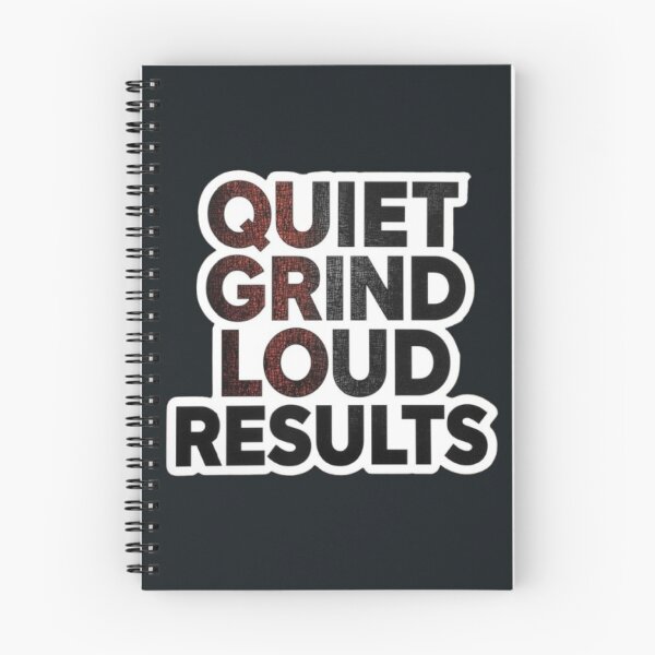 Item preview, Quiet Grind Motivation Quote for Success Mindset designed and sold by MyDesigneStore.