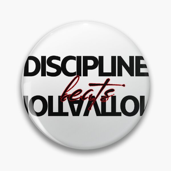 Item preview, Discipline Beats Motivation – Built Different Mindset designed and sold by BuiltDifferent Mindset.