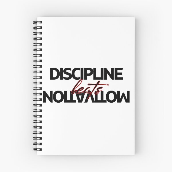 Item preview, Discipline Beats Motivation – Built Different Mindset designed and sold by BuiltDifferent Mindset.