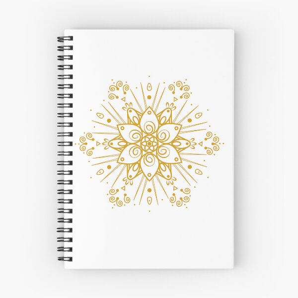 Item preview, Traditional indian rangoli gold, mandala designed and sold by ArtZole.