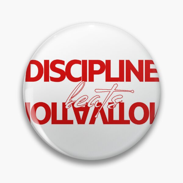 Item preview, Discipline Beats Motivation – Built Different Mindset Red-E designed and sold by BuiltDifferent Mindset.