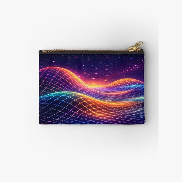 Item preview, Neon Grid Horizon – Synthwave Landscape designed and sold by PTARZ.