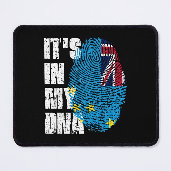 Item preview, IT'S IN MY DNA Tuvalu Flag Roots designed and sold by CosmoKitsch.