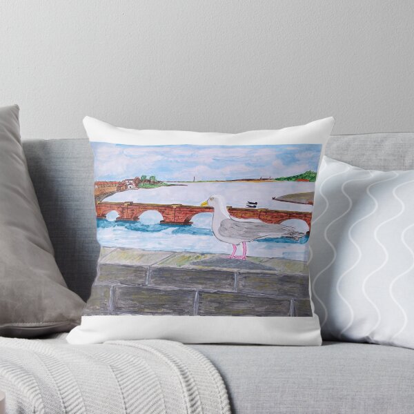 Item preview, Seagull on Berwick Bridge designed and sold by NM-Art33.