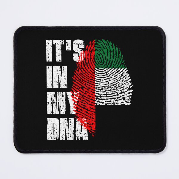 Item preview, IT'S IN MY DNA United Arab Emirates Flag Roots designed and sold by CosmoKitsch.