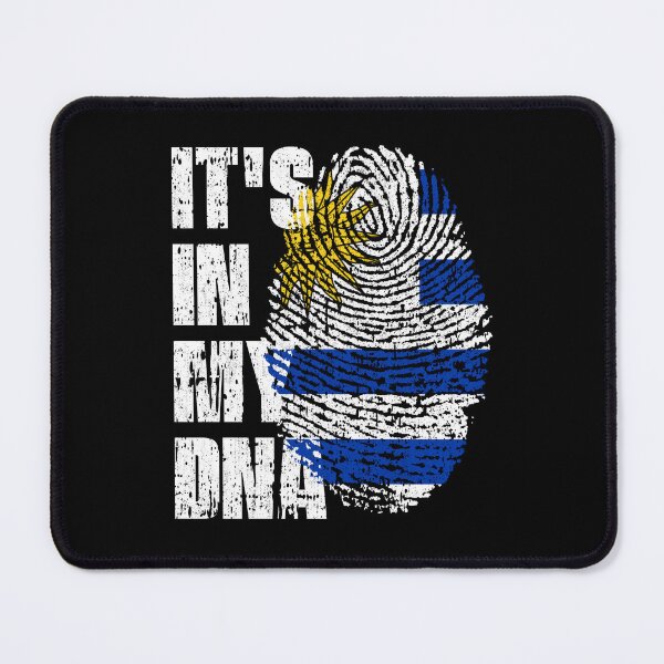 Item preview, IT'S IN MY DNA Uruguay Flag Roots designed and sold by CosmoKitsch.