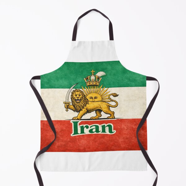 Item preview, Iran Flag Design – Persian Lion and Sun Vintage Heritage Art designed and sold by GarnerSupplyCo.