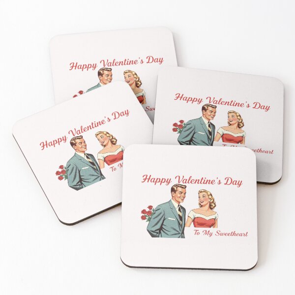 Item preview, Valentine's Retro Couple Vintage Romance Art designed and sold by Innova_Creations.