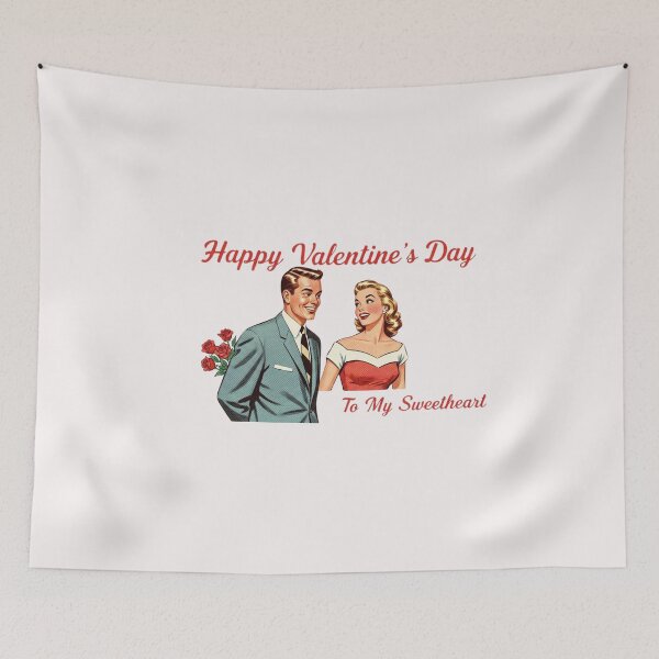 Item preview, Valentine's Retro Couple Vintage Romance Art designed and sold by Innova_Creations.