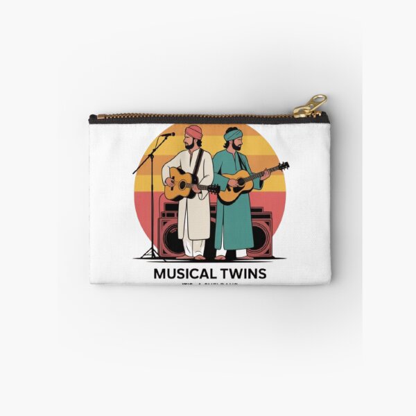 Item preview, Musical Twins – Sufi Band Art | Retro Folk Music Illustration designed and sold by dortmond.