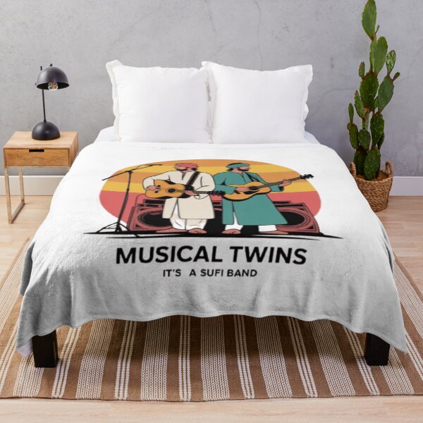 Item preview, Musical Twins – Sufi Band Art | Retro Folk Music Illustration designed and sold by dortmond.