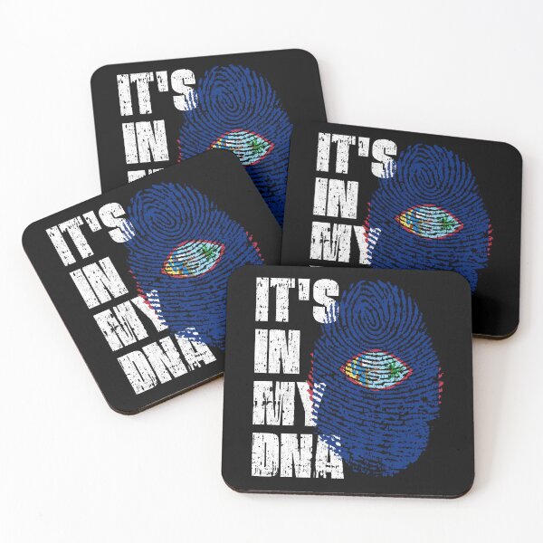 Item preview, IT'S IN MY DNA Guam Flag Roots designed and sold by CosmoKitsch.