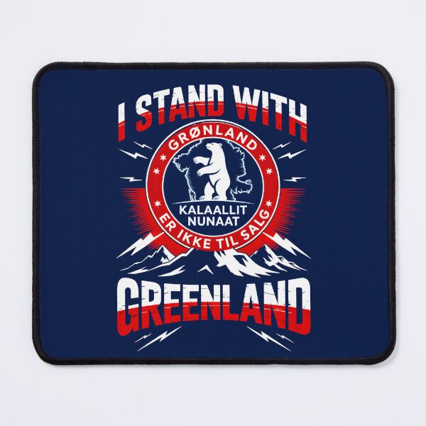 Item preview, I stand with Greenland, Er ikke til salg designed and sold by BuxomBabe21.