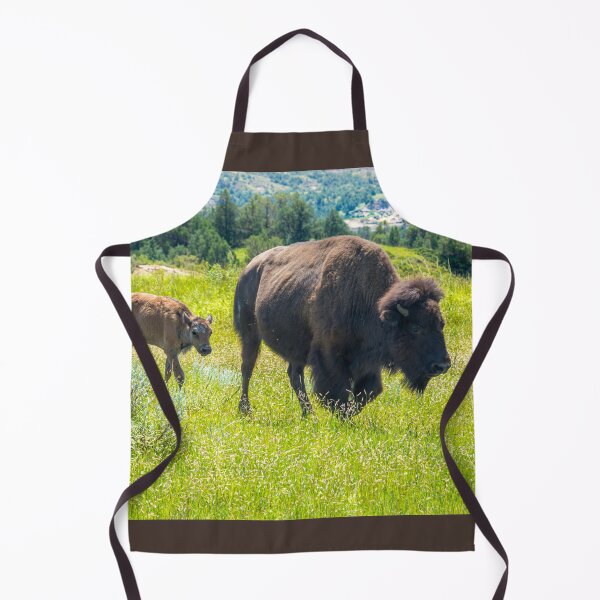 Item preview, Bison and Calves in Meadow designed and sold by Debra Martz.
