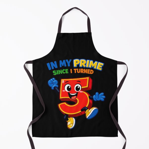 Item preview, In My Prime Since I Turned 5 Cute Math Birthday Humor Design designed and sold by TeeTimeTreasure.