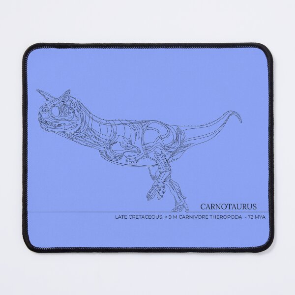 Item preview, Carnotaurus Line Art - Minimalist Dinosaur Illustration designed and sold by 1LineMS.