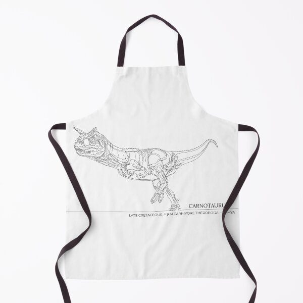 Item preview, Carnotaurus Line Art - Minimalist Dinosaur Illustration designed and sold by 1LineMS.