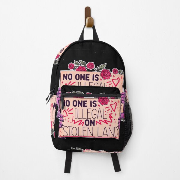 Item preview, No one is illegal on stolen land designed and sold by Ambré Art Designs.