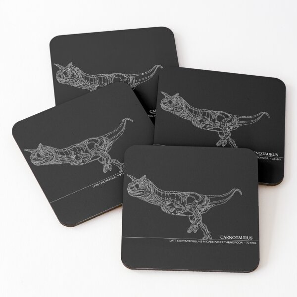 Item preview, Carnotaurus Line Art - Minimalist Dinosaur Illustration designed and sold by 1LineMS.