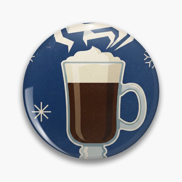 Item preview, Defeat the Cold - Vintage Irish Coffee WWII Propaganda Poster designed and sold by Cozy-Old-Pub.