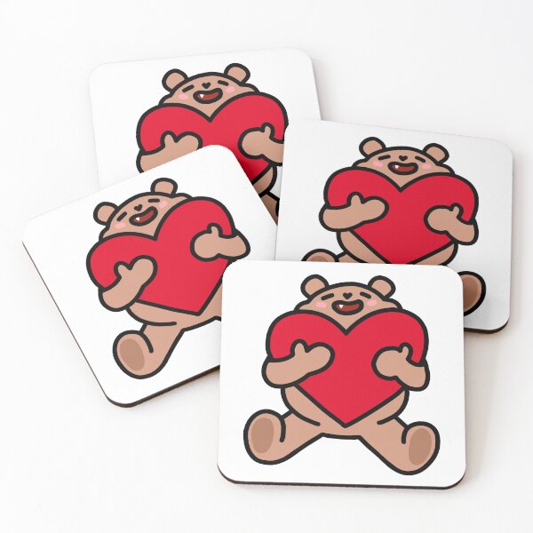 Item preview, Valentines Day Teddy Bear Holding A Heart designed and sold by PingusPickle.