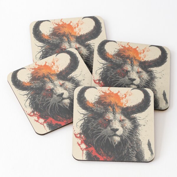 Item preview, Scorchmane Sentinel of the Horned Realm designed and sold by SabaMirzique.