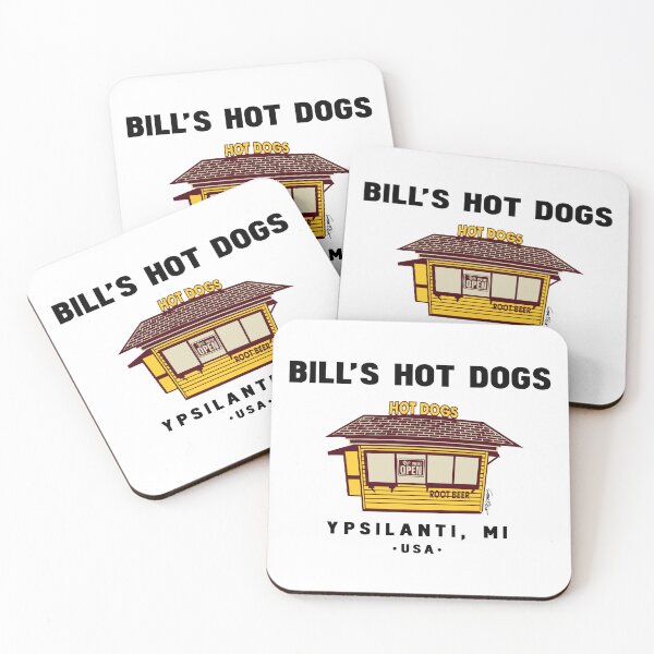 Item preview, Bill's Hot Dogs Ypsilanti, USA designed and sold by Steve-O-Lution Studios.