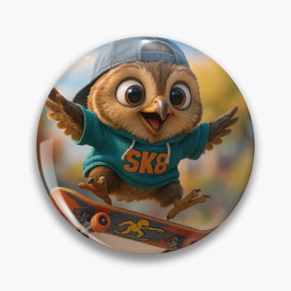 Item preview, Skater Northern Harrier designed and sold by Sillytoe.