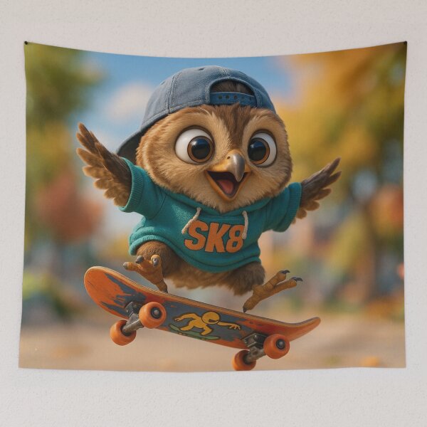 Item preview, Skater Northern Harrier designed and sold by Sillytoe.