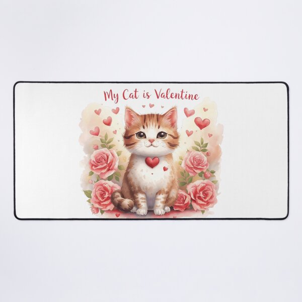 Item preview, My Cat Is My Valentine – Sorry Cupid, I Already Have a Cat designed and sold by GOTCHO1.