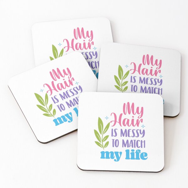 Item preview, Messy Hair Messy Life Digital designed and sold by DigiGroove.