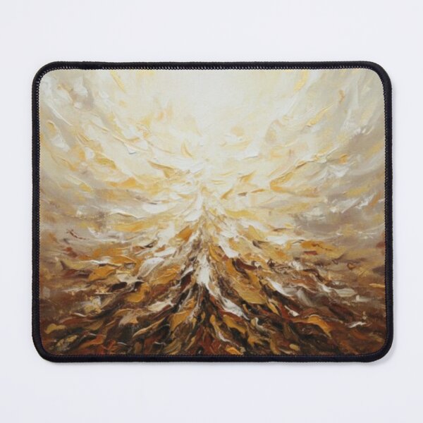 Item preview, Abstract Roots & Light Artwork – Modern High-Resolution Abstract Painting – Earthy Tones and Luminous Shapes Wall Art designed and sold by Nara8.